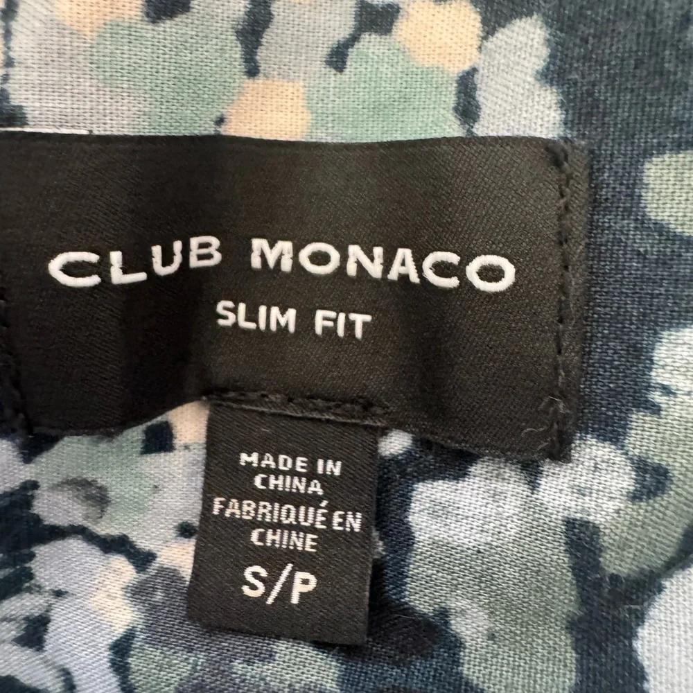 Club Monaco Slim‎ Fit Button Down Small
